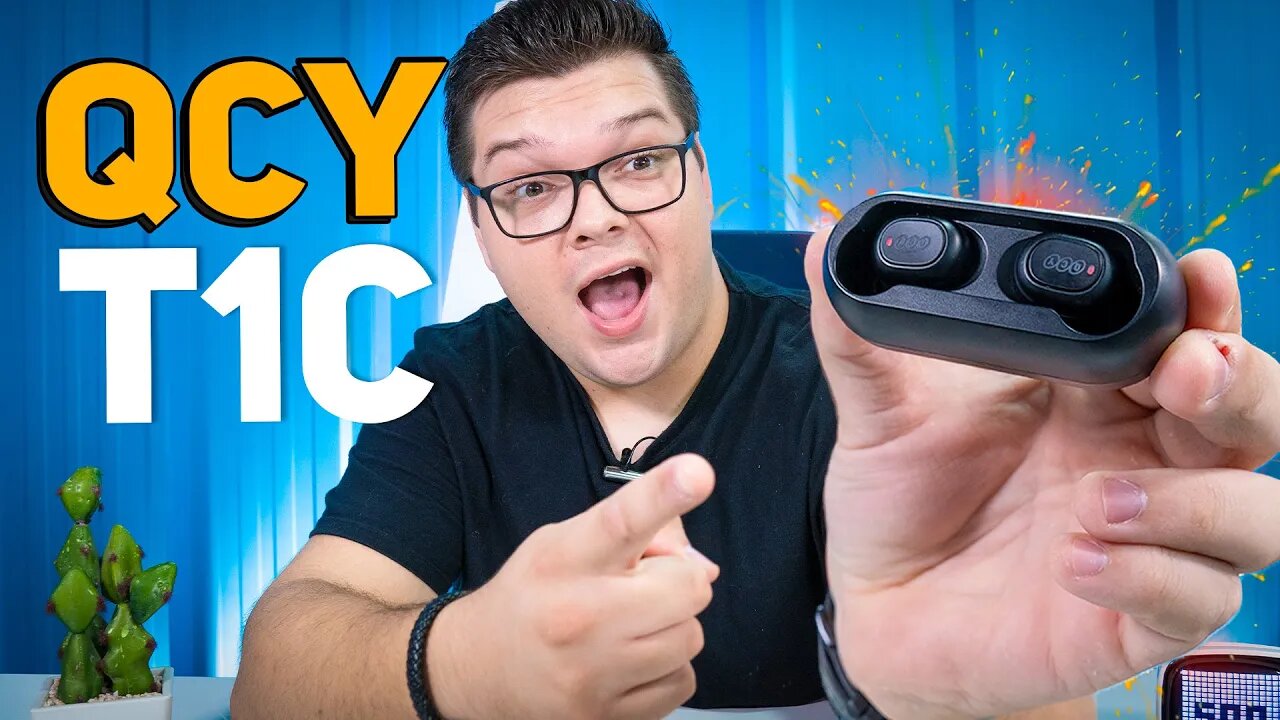 Fone QCY T1C | UM DOS MELHORES CUSTO BENEFÍCIO!