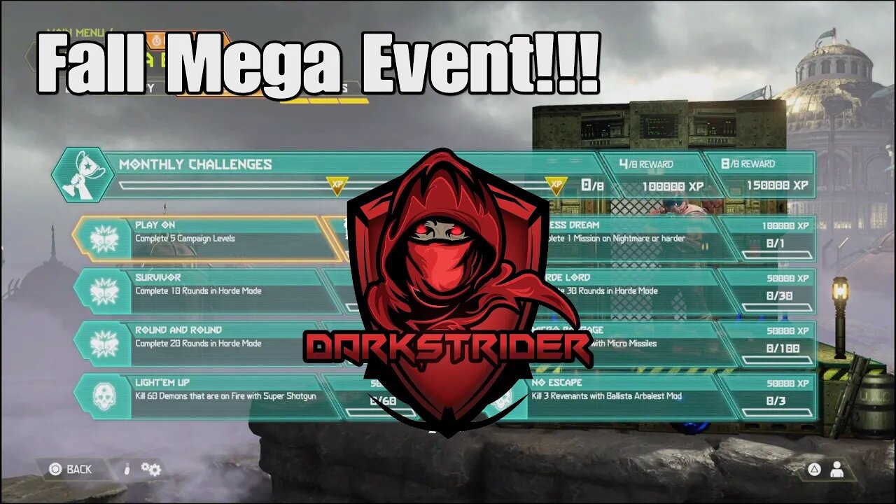 DOOM Eternal- Fall Mega Event!!!