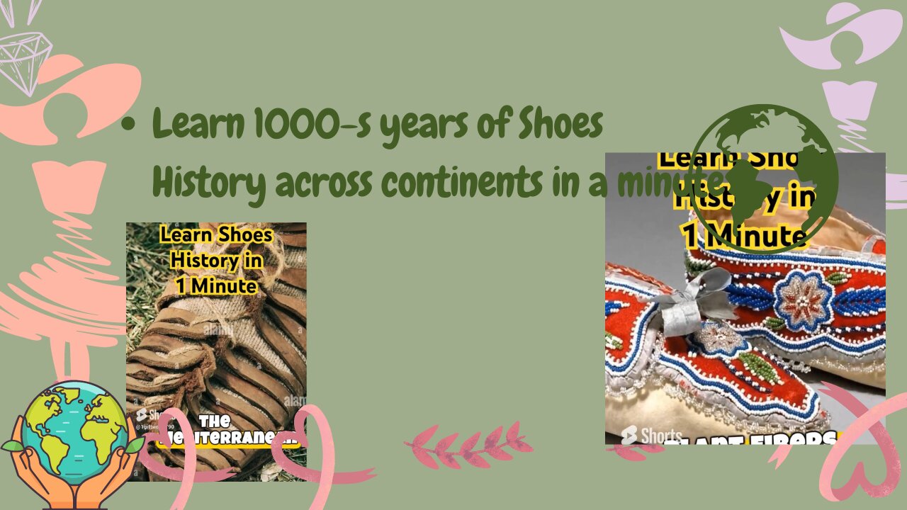 Learn 1000-s years of Shoes History across Continents in a minute #shorts #FirstshoesHistory
