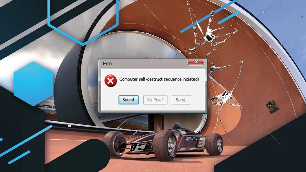 TRACKMANIA E OS CRASHES INFINITOS