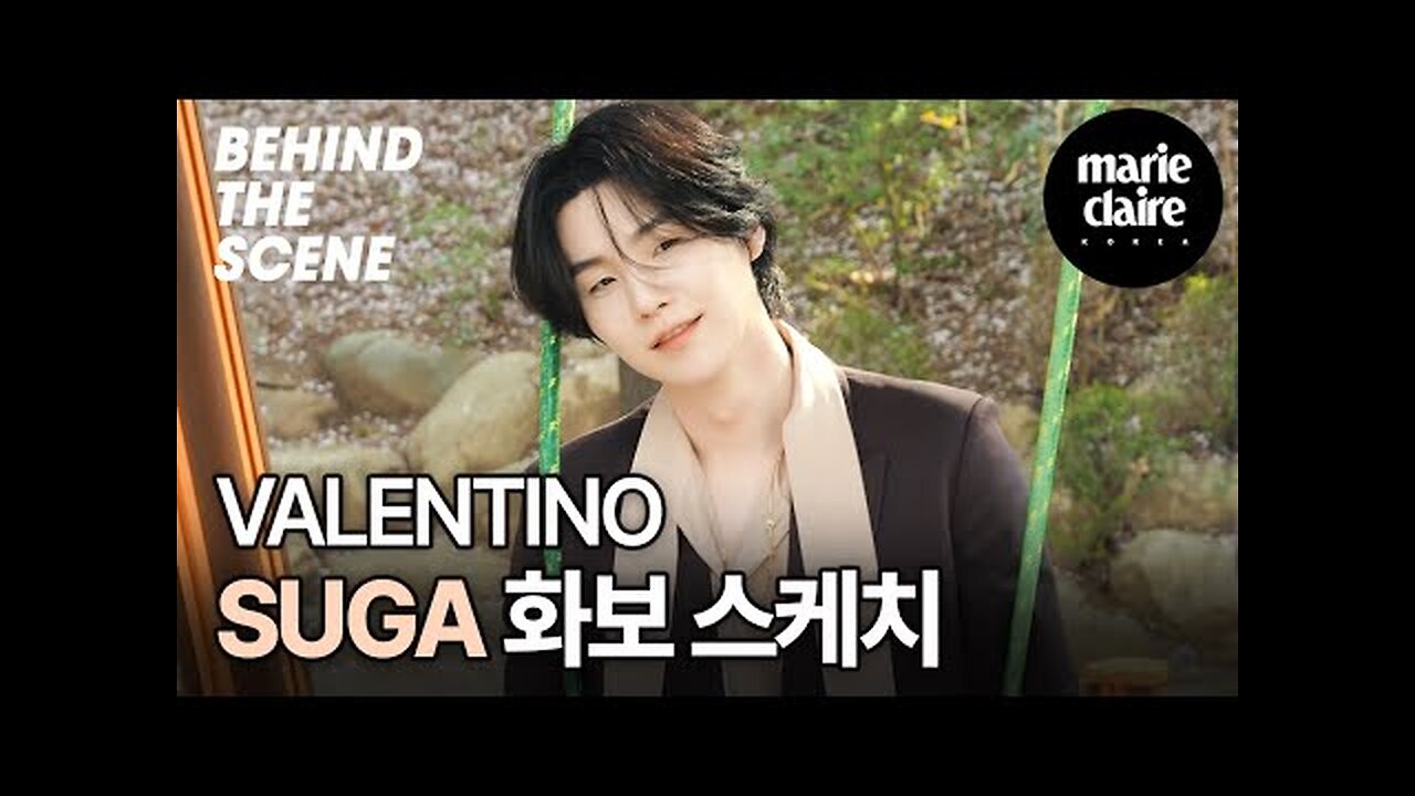 Behind The Scene with BTS SUGA