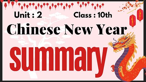 chinese new year || Summary || Dragon year || Fu