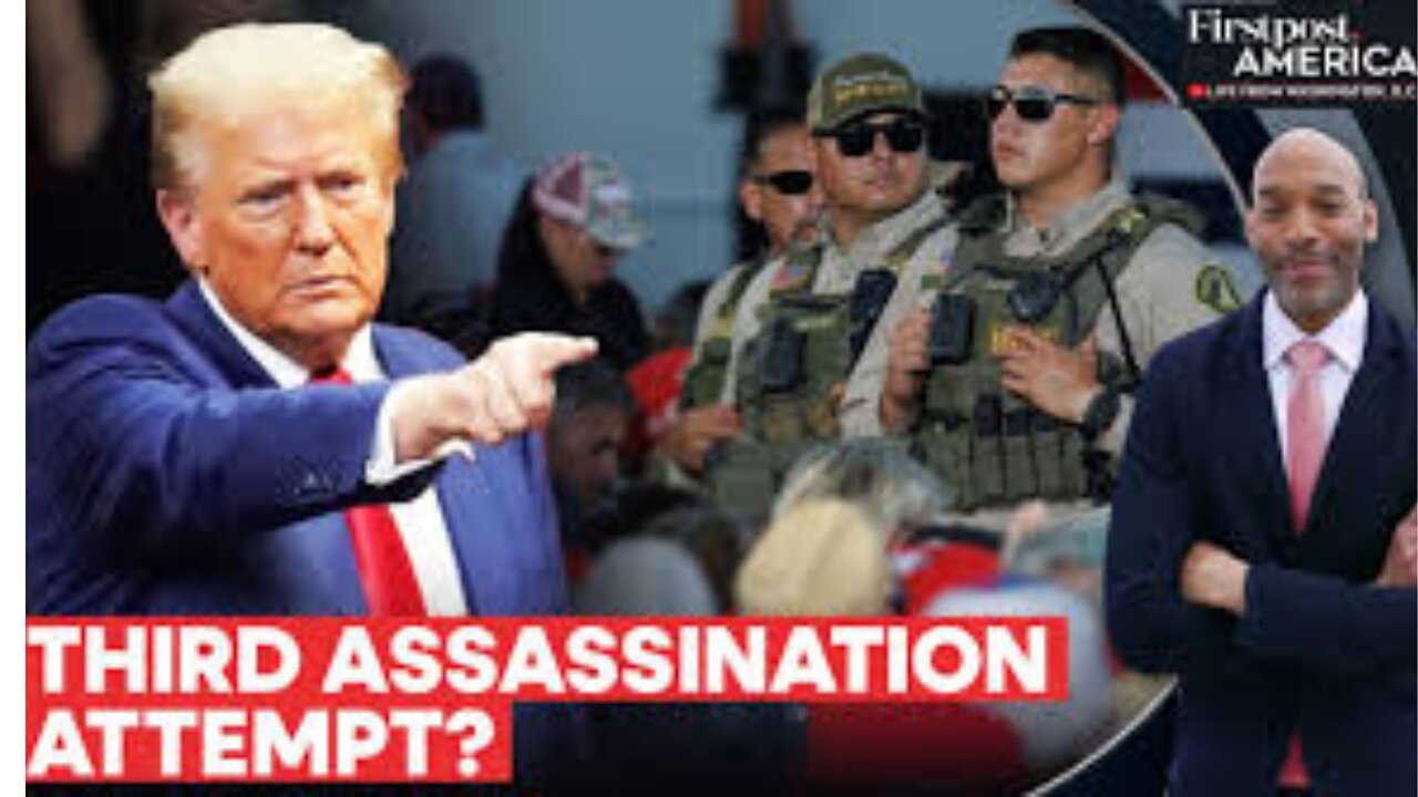 Man Arrested Before Third Trump Assassination Attempt!