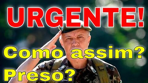 EXTRA URGENTE 🚨 COMANDANTE DO EXÉRCITO PODE SER PRESO!