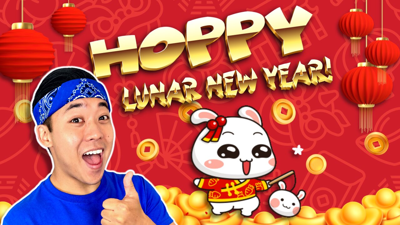 🧧🐇 Happy Lunar New Year TILES HOP | Kids Brain Break Workout | GoNoodle inspired