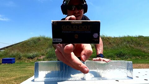 Speer Gold Dot 5.7x28mm vs FN SS197SR- Ballistic Test