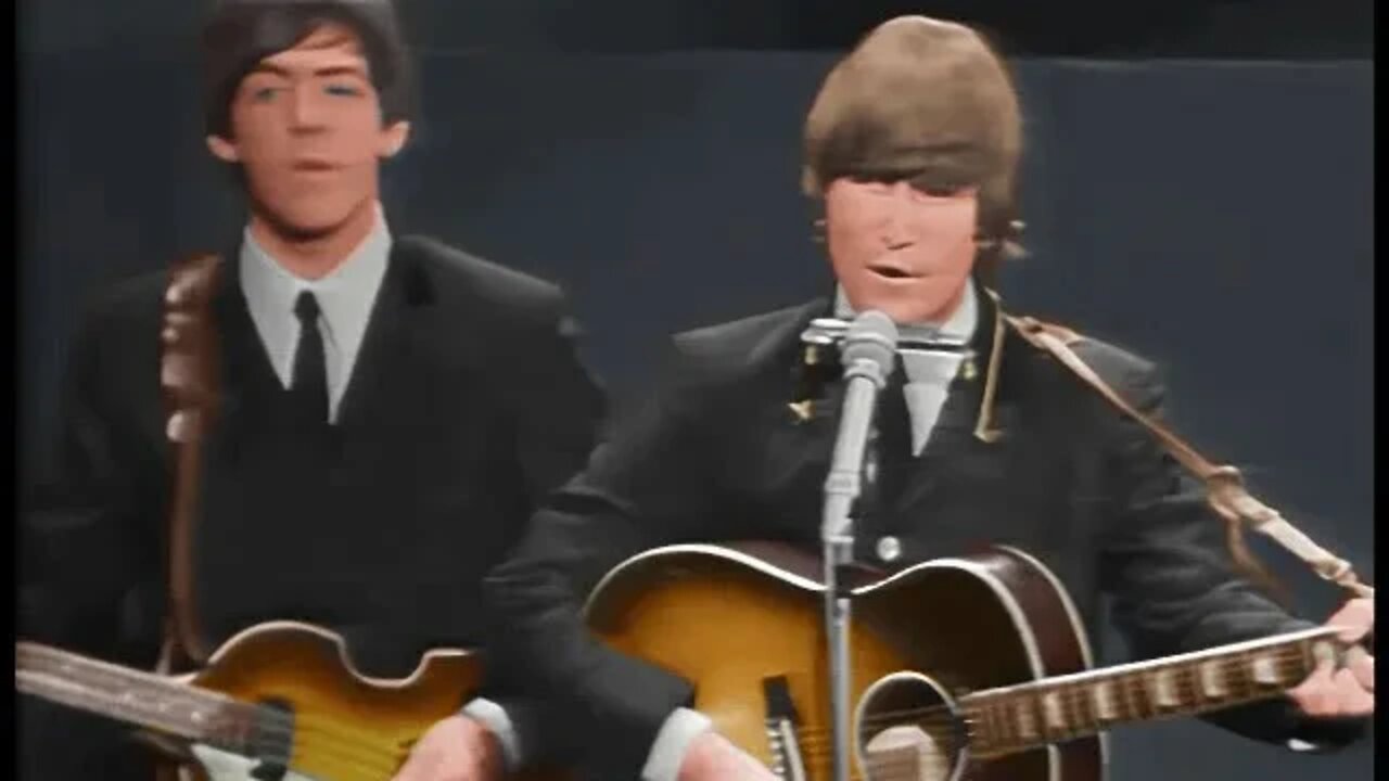 The Beatles - I'm A Loser (Shindig) [COLORIZED]