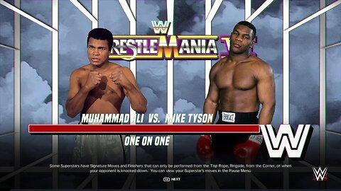 WWE 2k24 Muhammad Ali vs Mike Tyson