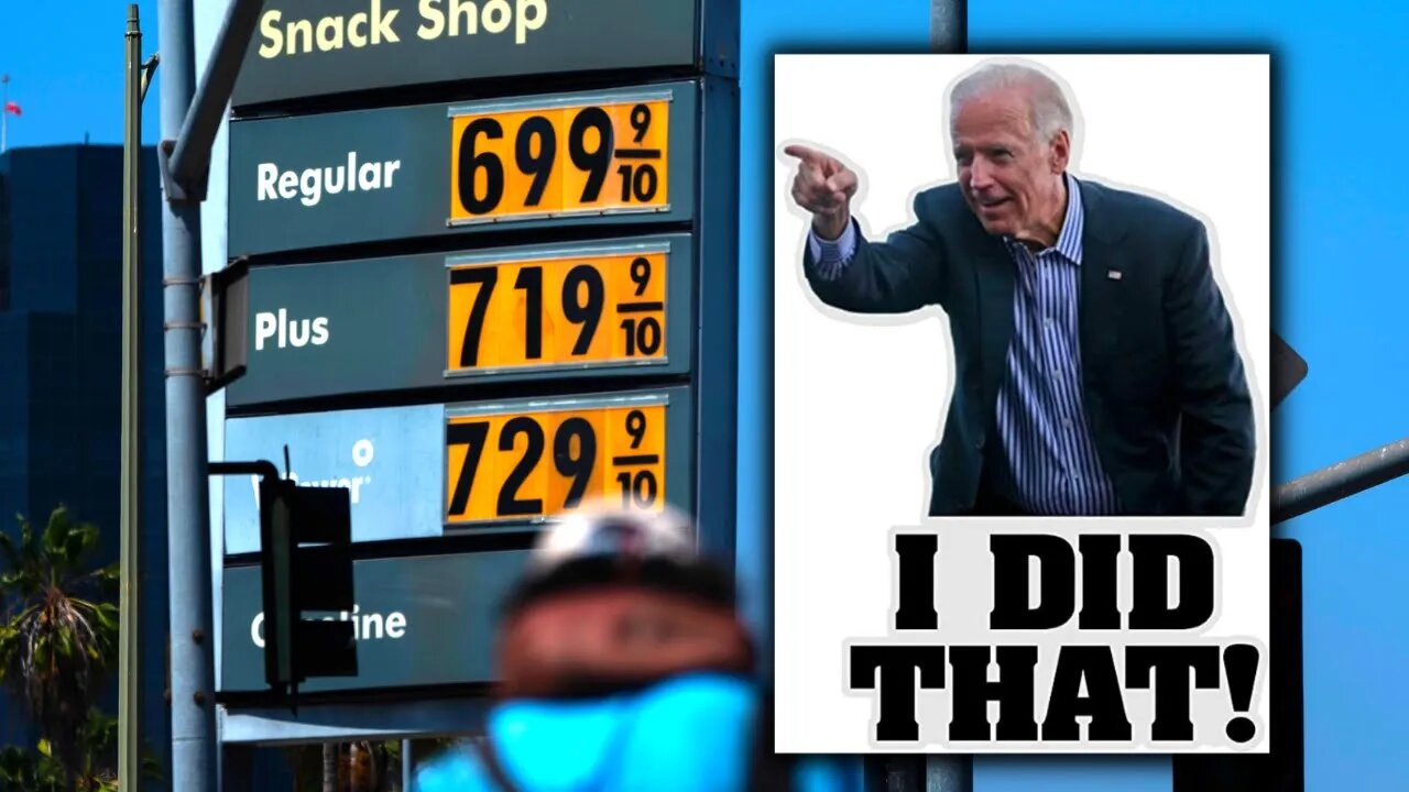 WATCH: Joe Biden's unfathomably high has prices are destroying the American dream