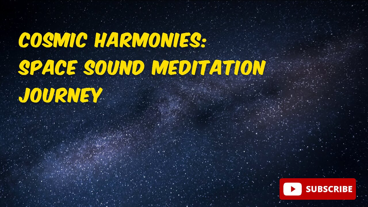 Space Serenity: Meditative Cosmic Sounds