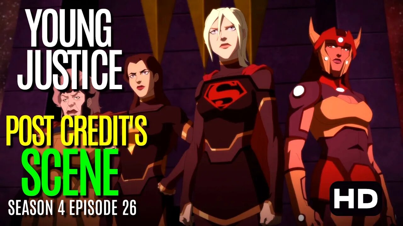 Young Justice 4x26 Post Credit Scene | Mary Bromfield/Supergirl Scene