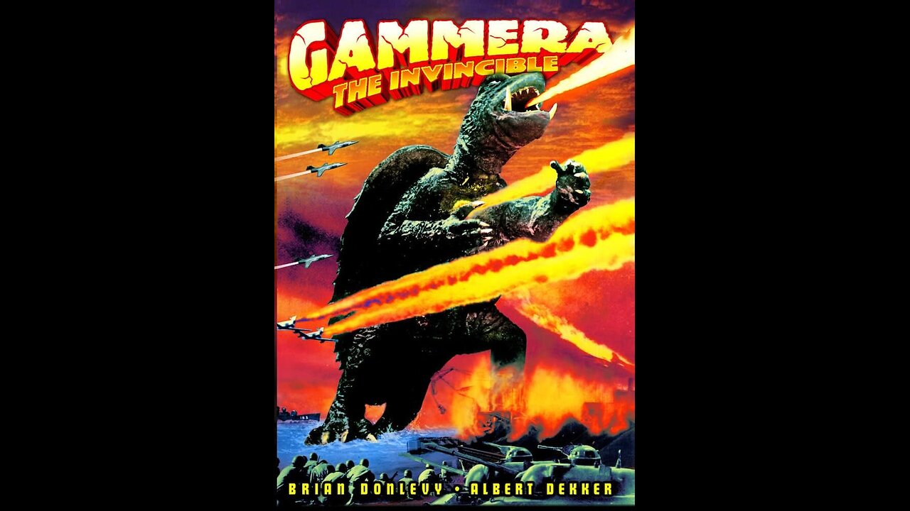 Gammera the Invincible - (1965) - Full Movie - Public Domain SciFi Monster Film