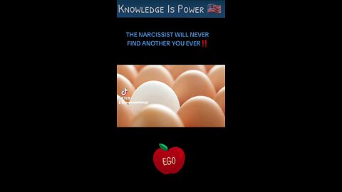 THE NARCISSIST WILL NEVER FIND ANOTHER YOU EVER‼️