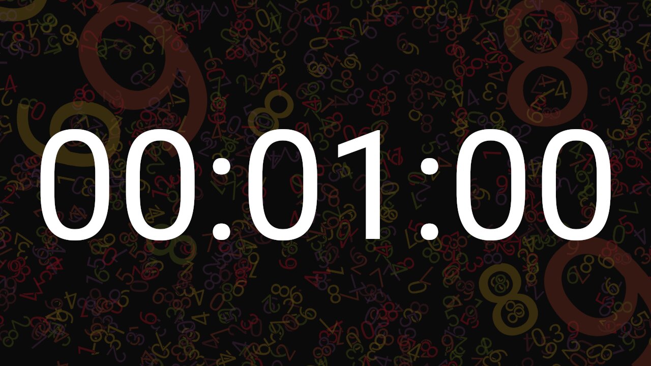 Alert Timer 60 seconds