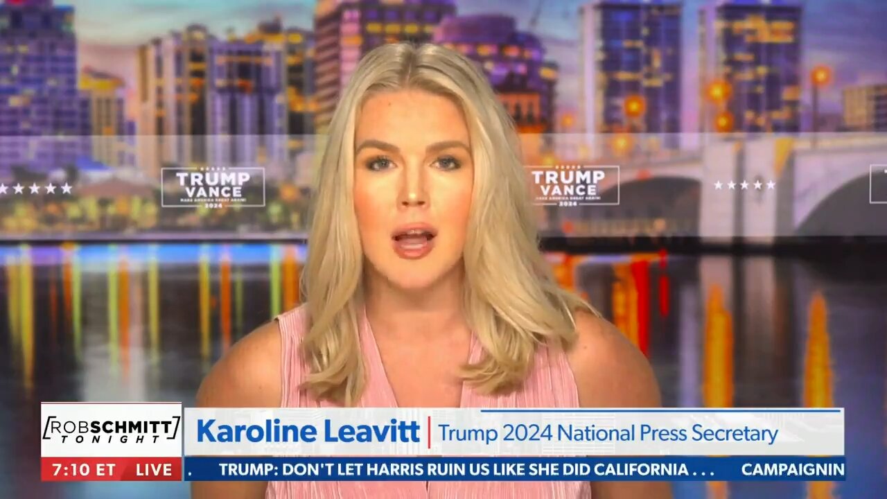 Karoline Leavitt: Biden-Harris Crime Surge, Kamala's Policies Risk 'Hellhole' 🚨🔥