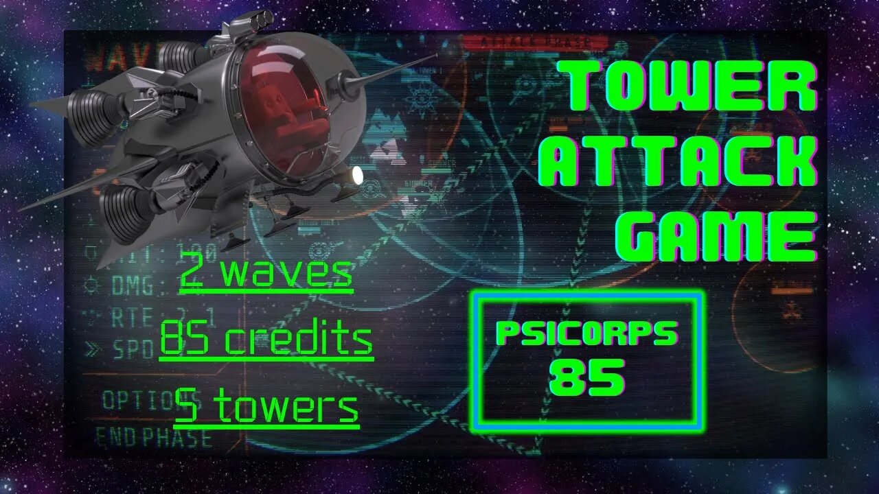 T.A.G.: Tower Attack Game; 2 waves, my worst game ever... SO FAR!!!!!