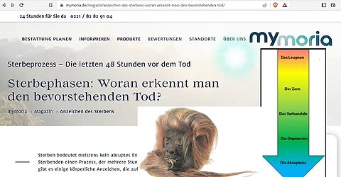 "Sterben, jeder tut/muss/darf es, nur die wenigsten setzen sich damit auseinander; schaader schaad"