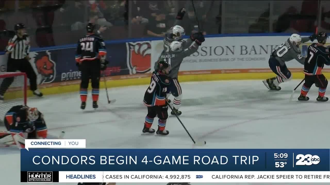 Bakersfield Condors starting four-game road trip