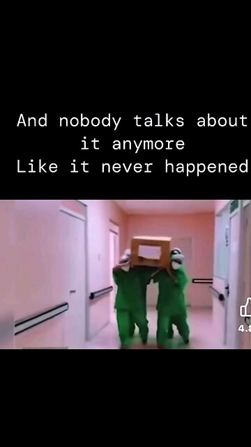 Nobody Talks About It... As If It Never Happened.