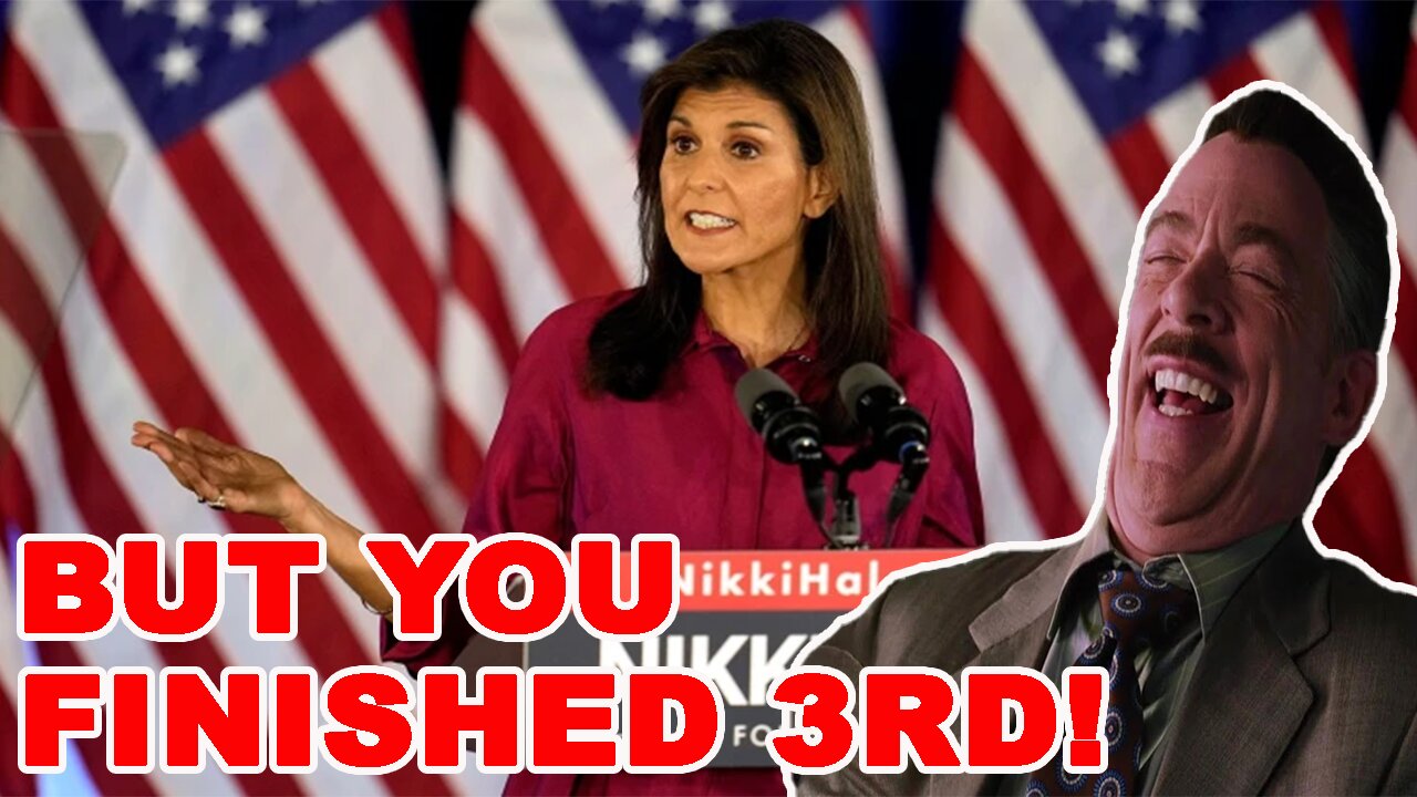 You won't believe what Nikki Haley said after getting BLOWN OUT in the Iowa Caucus? She's DELUSIONAL