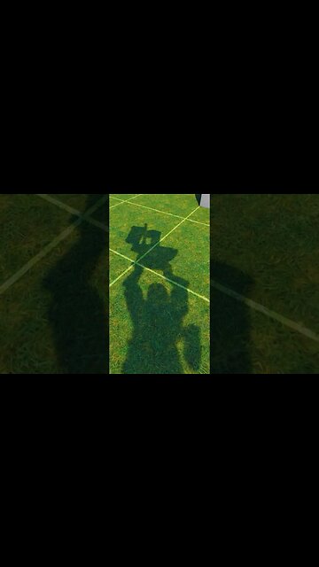 LOOK AT THE SHADOW 🚽 ... man...