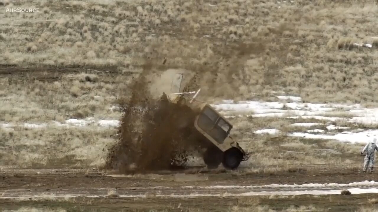 A-10 Warthog Obliterates Humvee Drone |#airforce,#Americanarmy,#Army,#difference,#aircraft