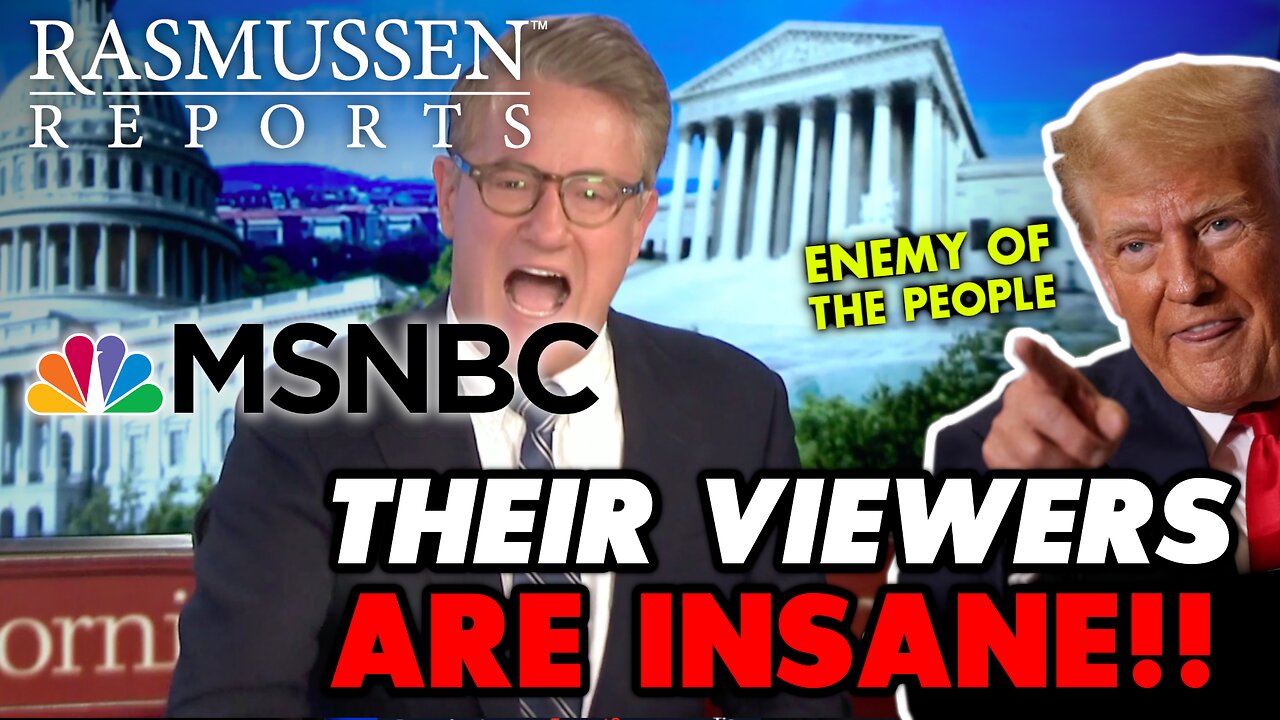 TWO AMERICAS: MSNBC Is Driving Their Viewers INSANE About Threats to Democracy (TM)