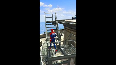 GTA 5 Spiderman vs Bike - Marvelous Ragdolls, Funny Jumps & Fails