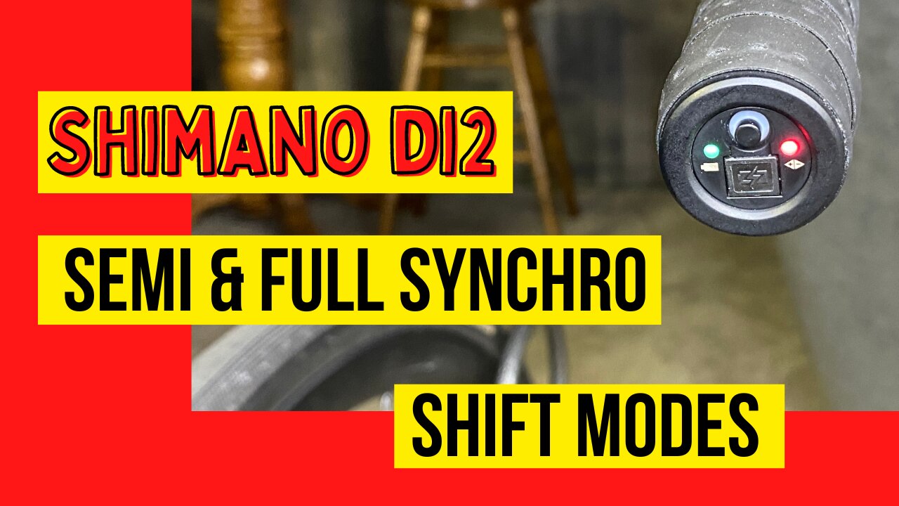 How to change Shimano Di2 shift modes (Synchronized Shift, Manual, Semi-Synch)