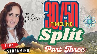 LIVE 7PM PST - 3D/5D Timeline Split is Happening Right Now! New Earth Incoming!