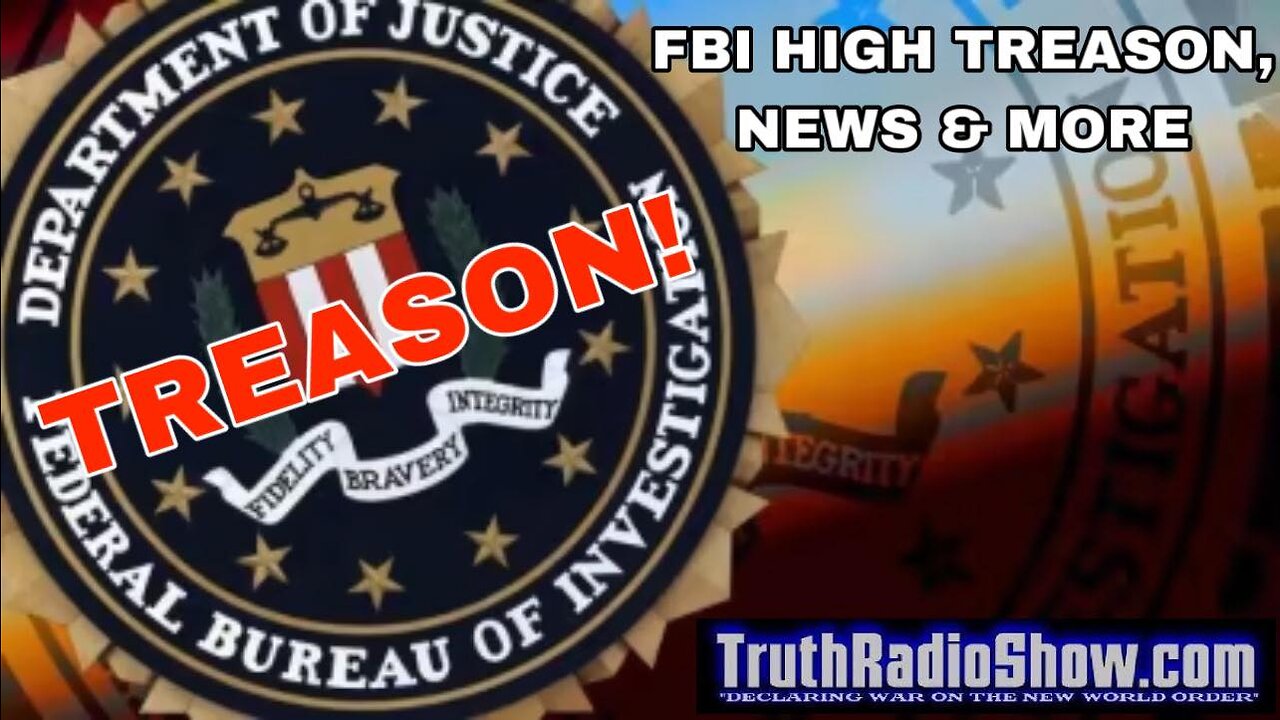 FBI High Treason, Technocracy, News & More - Live 9pm est The Dan Bidondi Show