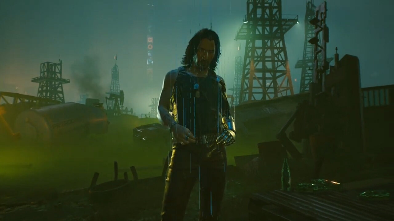 Johnny Silverhand's Grave - Cyberpunk 2077 Game Clip