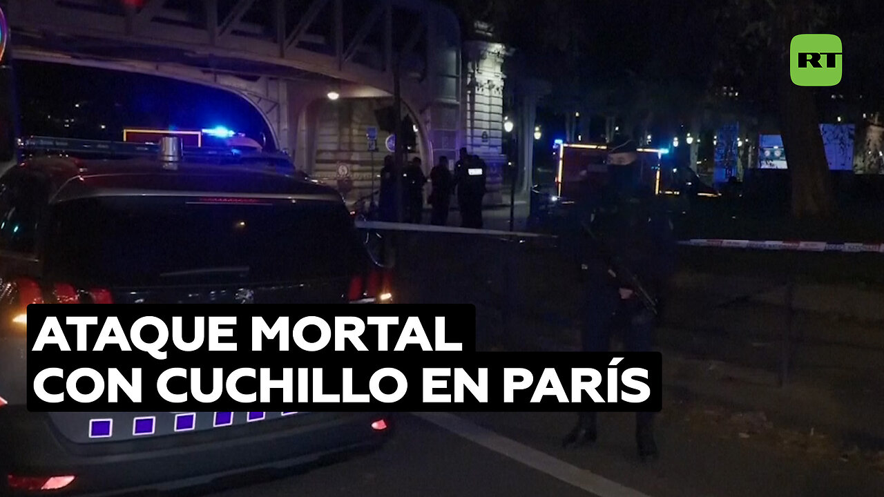 Un hombre mata con cuchillo a una persona en París