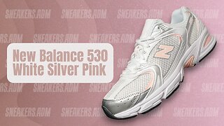 New Balance 530 White Silver Pink - MR530ECP - @SneakersADM