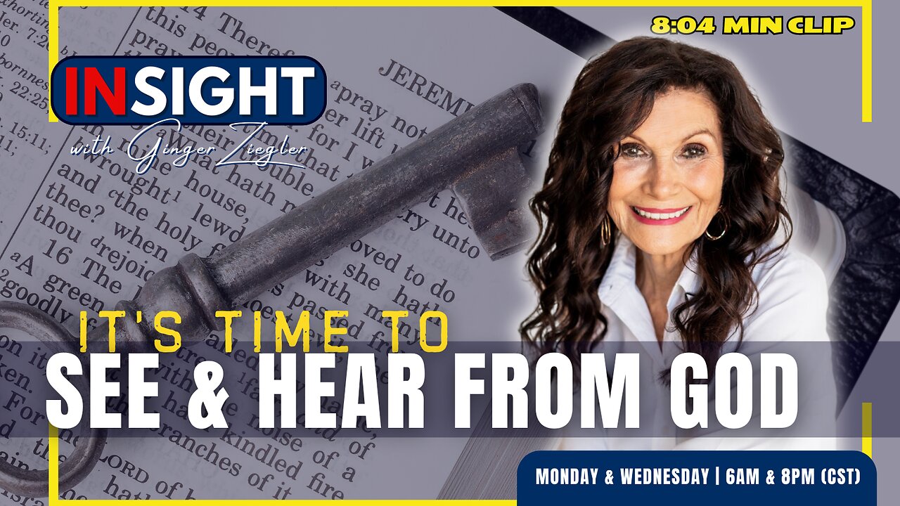 InSight with GINGER ZIEGLER | Know What the Holy Spirit is Saying to You! CLIP