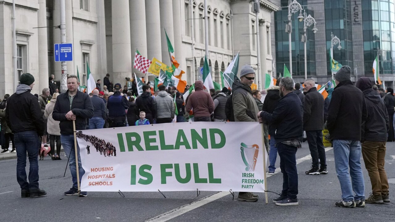The IRISH are saying NO to their Politicians destroying their country!