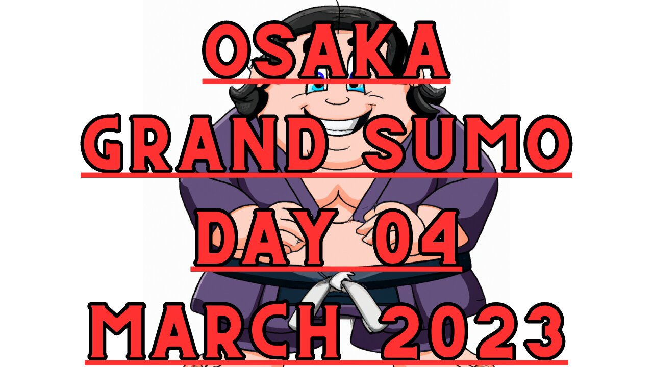 Grand Sumo Tournament 2023 in Osaka Japan! Sumo Day 04