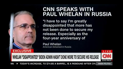 American & Russian Prisoner Paul Whelan: I’m Greatly Disappointed In Biden