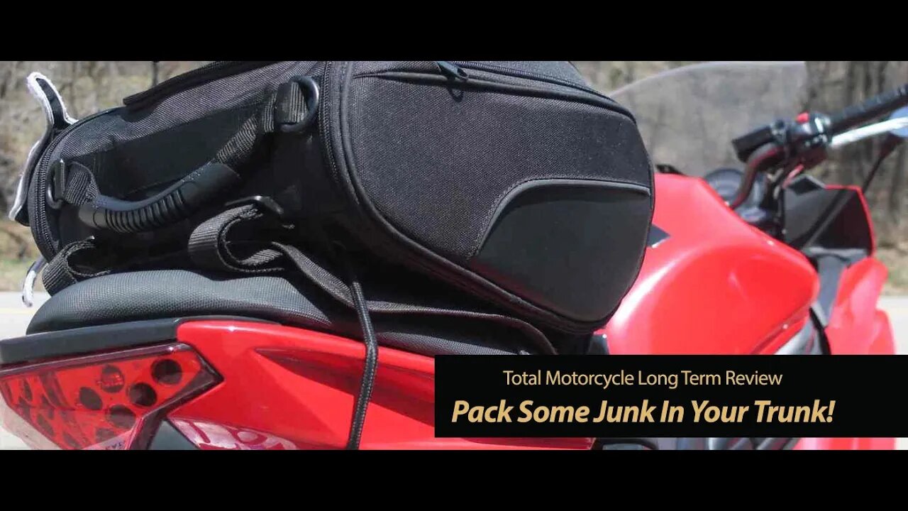 Pack Some Junk In Your Trunk! TMW Reviews the Viking Bags Sport Tail Bag