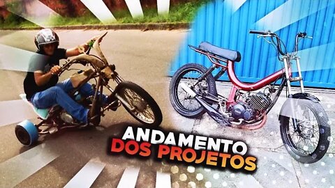 DRIFT TRIKE E MOBILETE 2020! *andamento dos projetos*