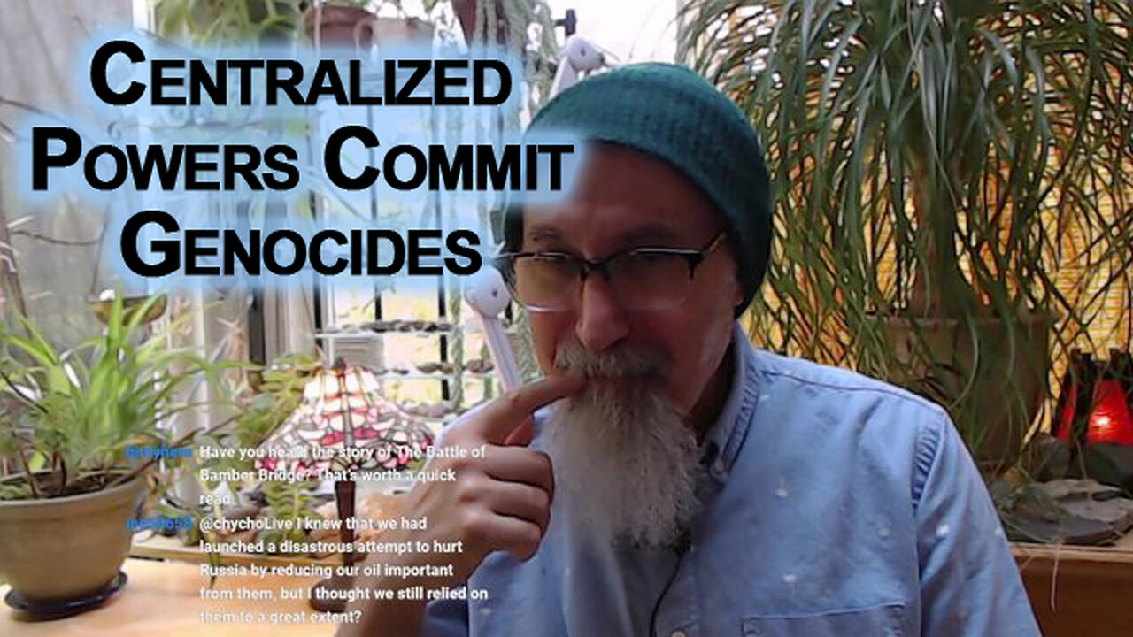 Centralized Powers Commit Genocides: Decentralization Is the Only Positive Future for Humanity