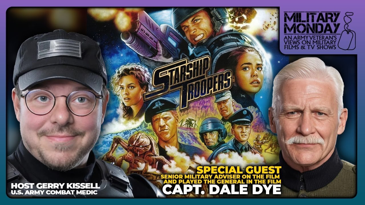 Military Monday | STARSHIP TROOPERS (1997) w Special Guest Captain Dale Dye