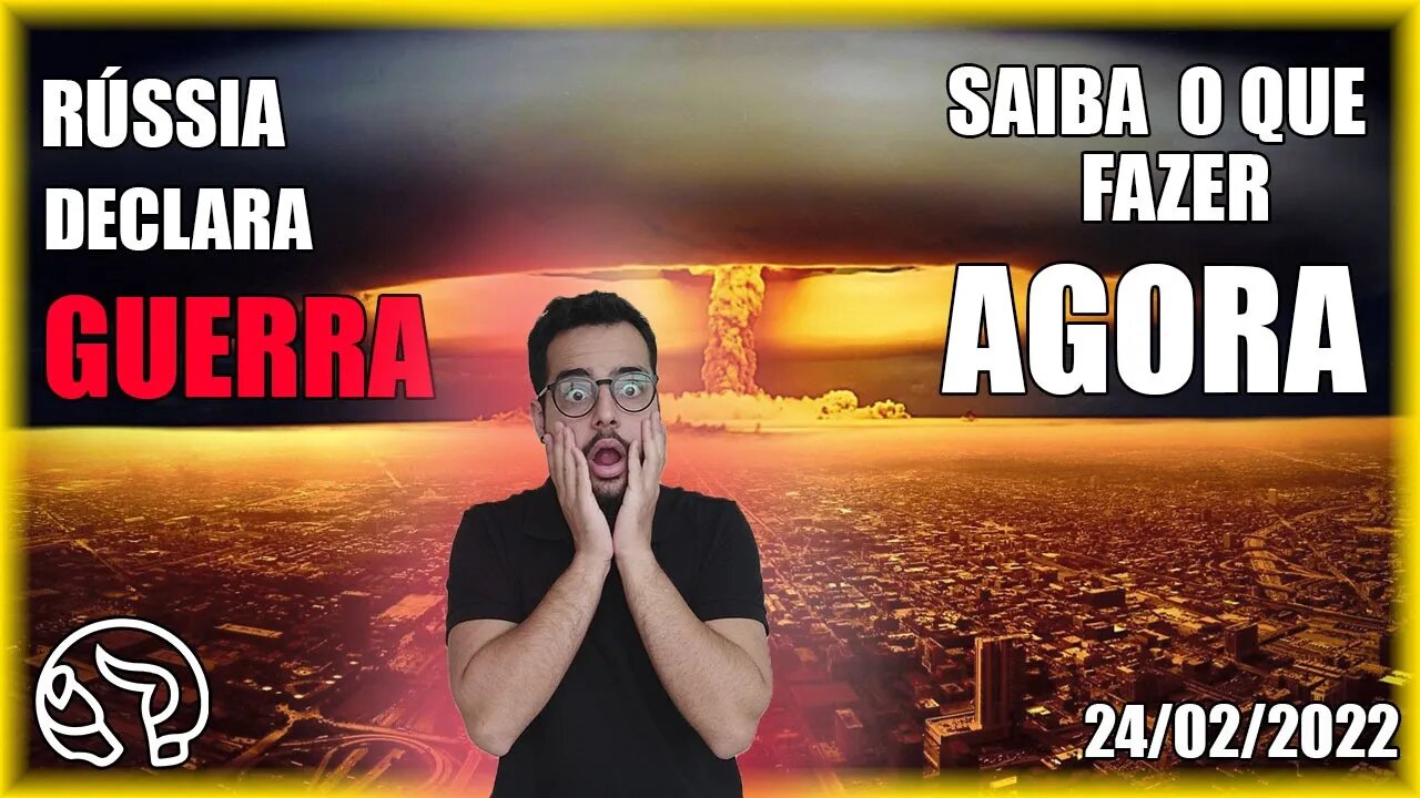 RÚSSIA COMEÇOU A GUERRA! SAIBA O QUE FAZER! Análise Bitcoin 24/02/2022