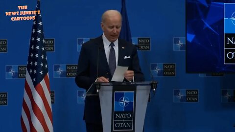 Biden: "I'll be now happy to take your questions... I've been given a list."