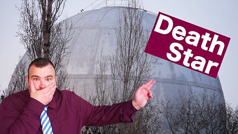 The Prague Death Star - Sightseeing obscure attractions (Libeňský plynojem) 🇨🇿