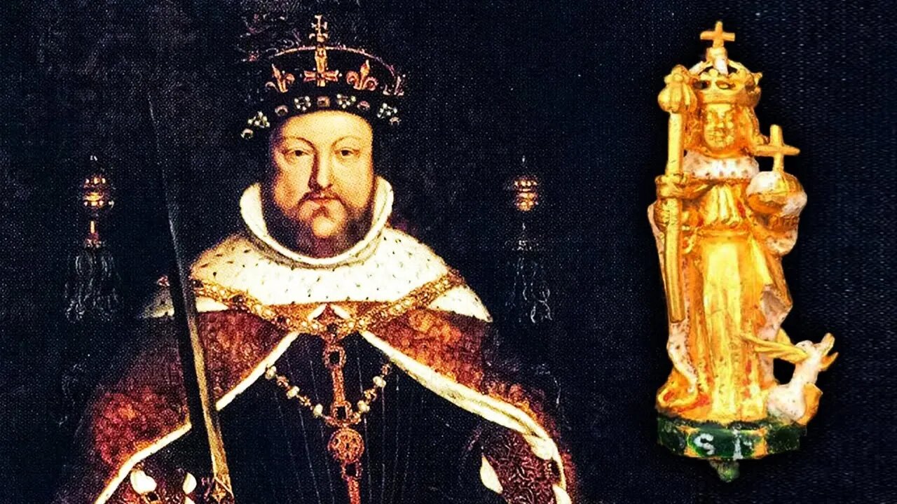 The Golden Centerpiece Of Henry VIII's Crown Has Been Found! Worth Millions!