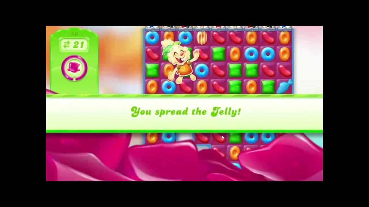 Candy Crush Jelly Saga Level 50