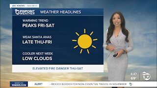 ABC 10News PinPoint Weather With Meteorologist Angelica Campos