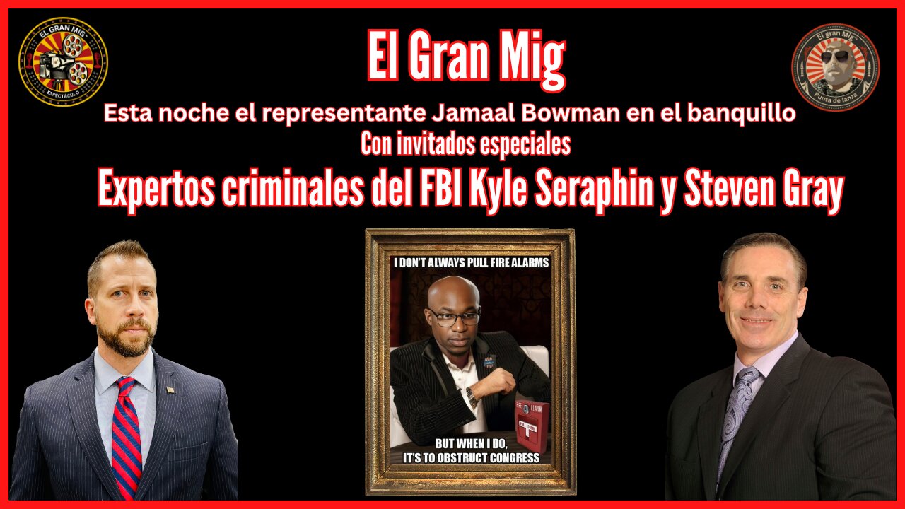 REP. JAMAAL BOWMAN EN EL ASIENTO CALIENTE CON INVITADOS ESPECIALES 2 EX AGENTES DEL FBI |EP148