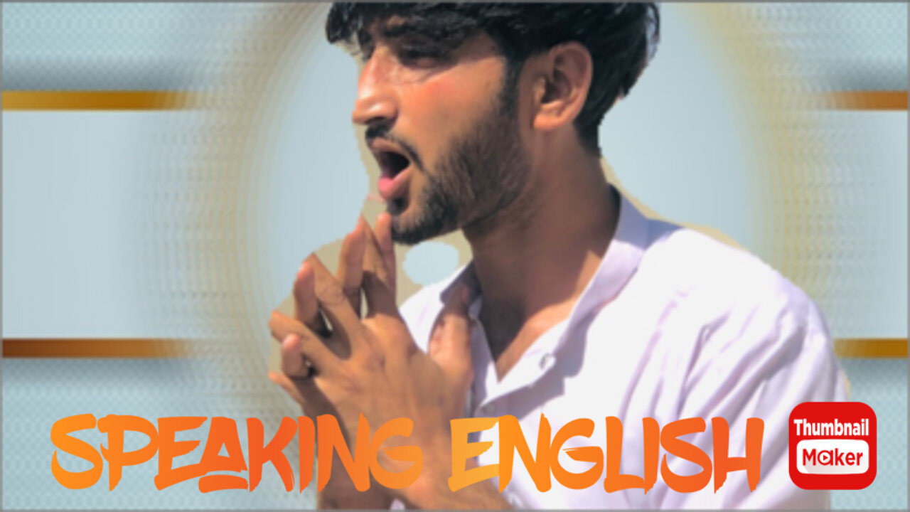 Speaking English wait for end so funny